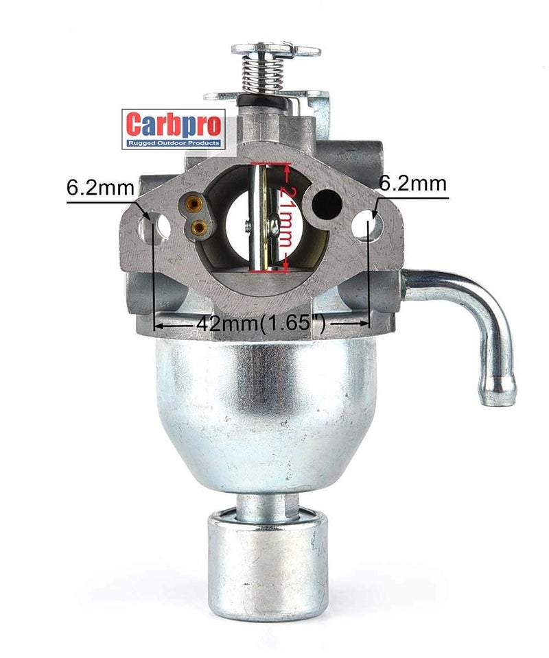 Carbpro 0D8332 Carburetor With Gaskets For Generac Generator Used on Model 04700-0 Generator GN220 RV C-7107 - Image 3